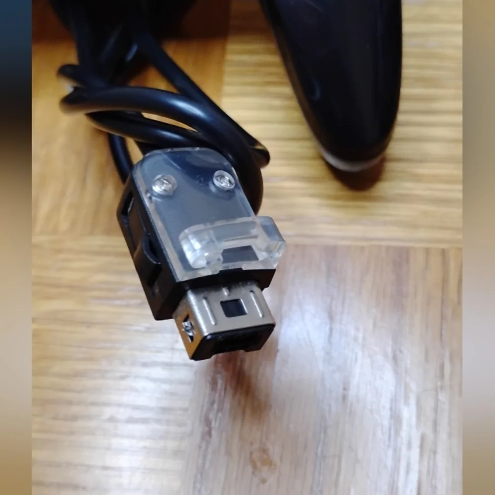 Black Pro Classic Joypad Wired Game Controller for Nintendo Wii